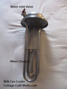 Equipment used for milk cooling in the can