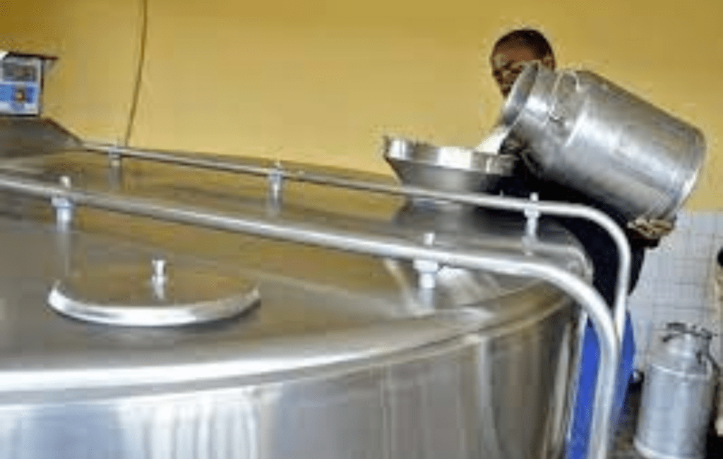 Milk Pouring in BMC